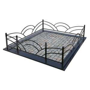 Ограда из металла №7